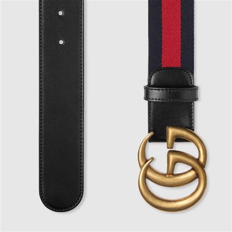 gucci nylon web belt|Gucci web strap.